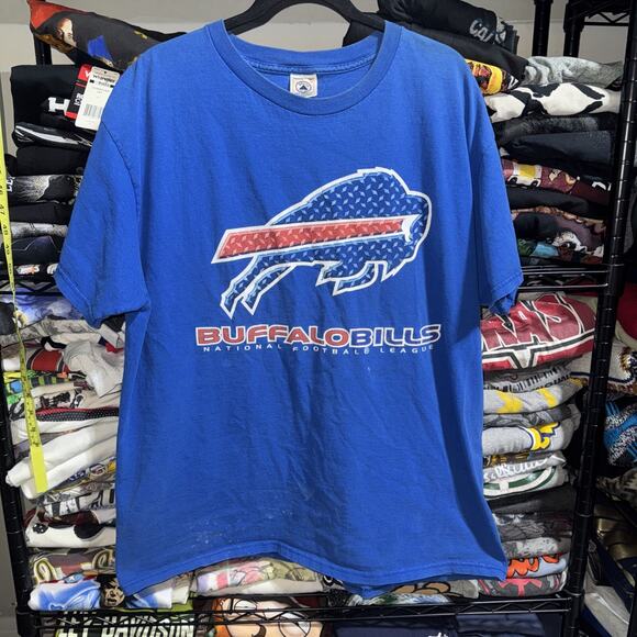 Vintage 90s NFL Buffalo Bills Blue Shirt Size Xl - Picture 1 of 5